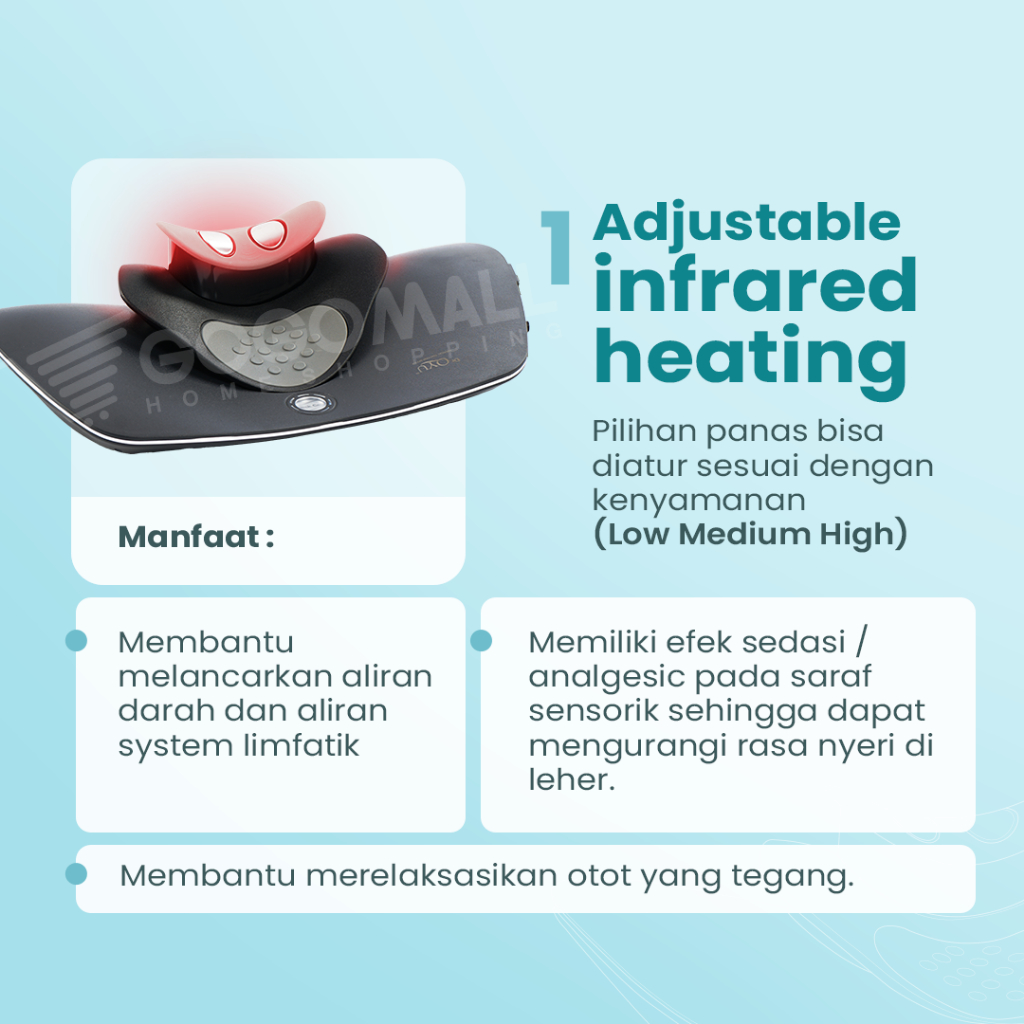 Dr. Qyu Cervical Traction Device Alat Terapi Nyeri Leher dan Saraf Kejepit Originall Bergaransi