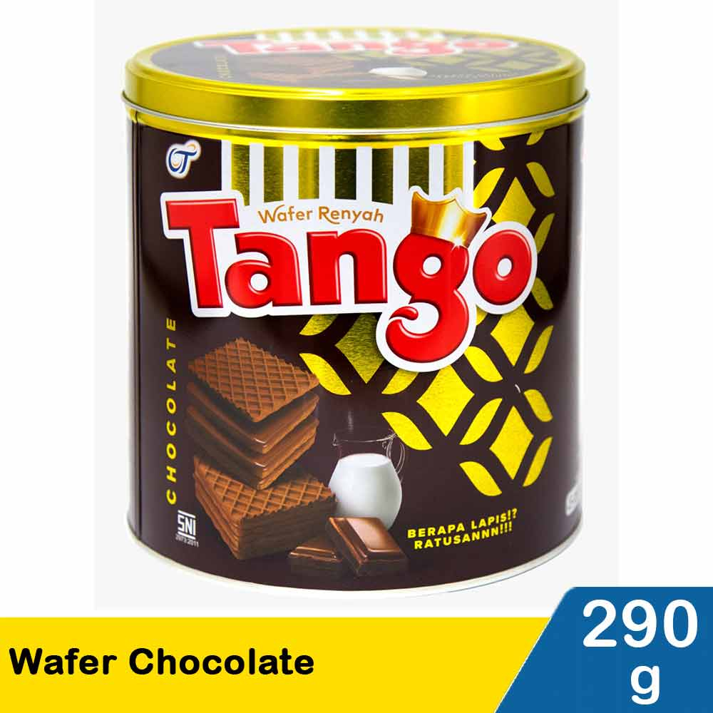 Tango Wafer 290 gr Tanggo Enak Snack Lebaran Hampers Lebaran Coklat Berlapis