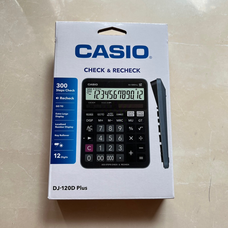 

KALKULATOR CASIO DJ 120D PLUS