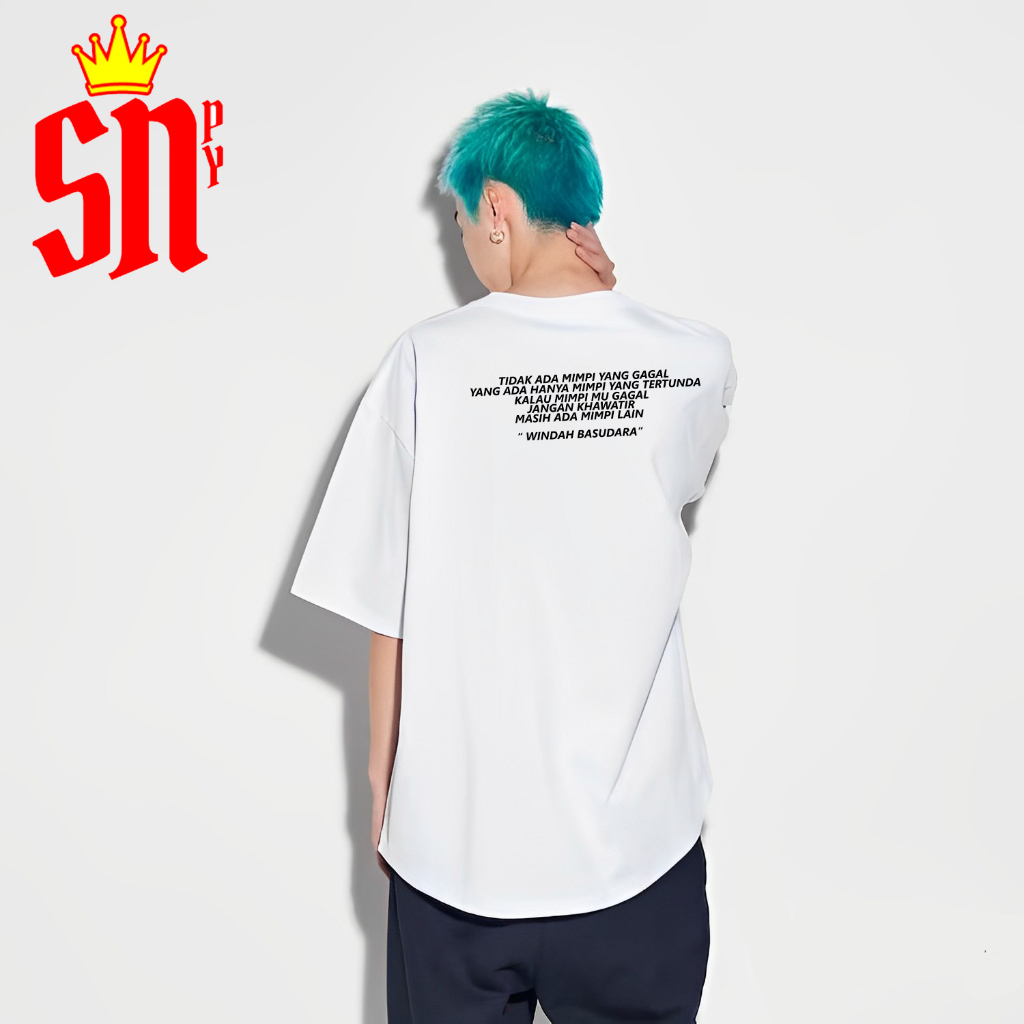 SUNOPY - PROMO Atasan Pria/Wanita Elegan Jumbo Size M/L/XL/XXL/3XL Baju Kaos Distro Unisex Terbaru T