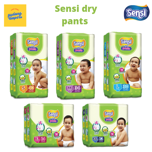 PAMPERS SENSI DRY PANTS
