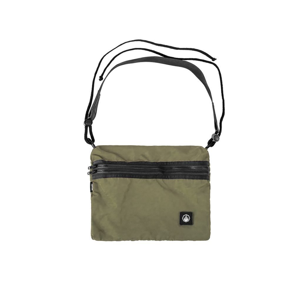 Prung Glockchen Tas Sasoche Bag Warna Hijau Army Tas Selempang Pria