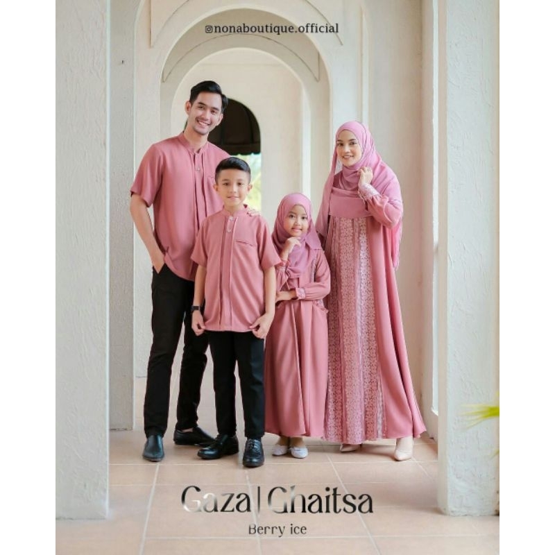 Ready stock  Gaza Ghaitsa by nona boutique (berry ice size 2)