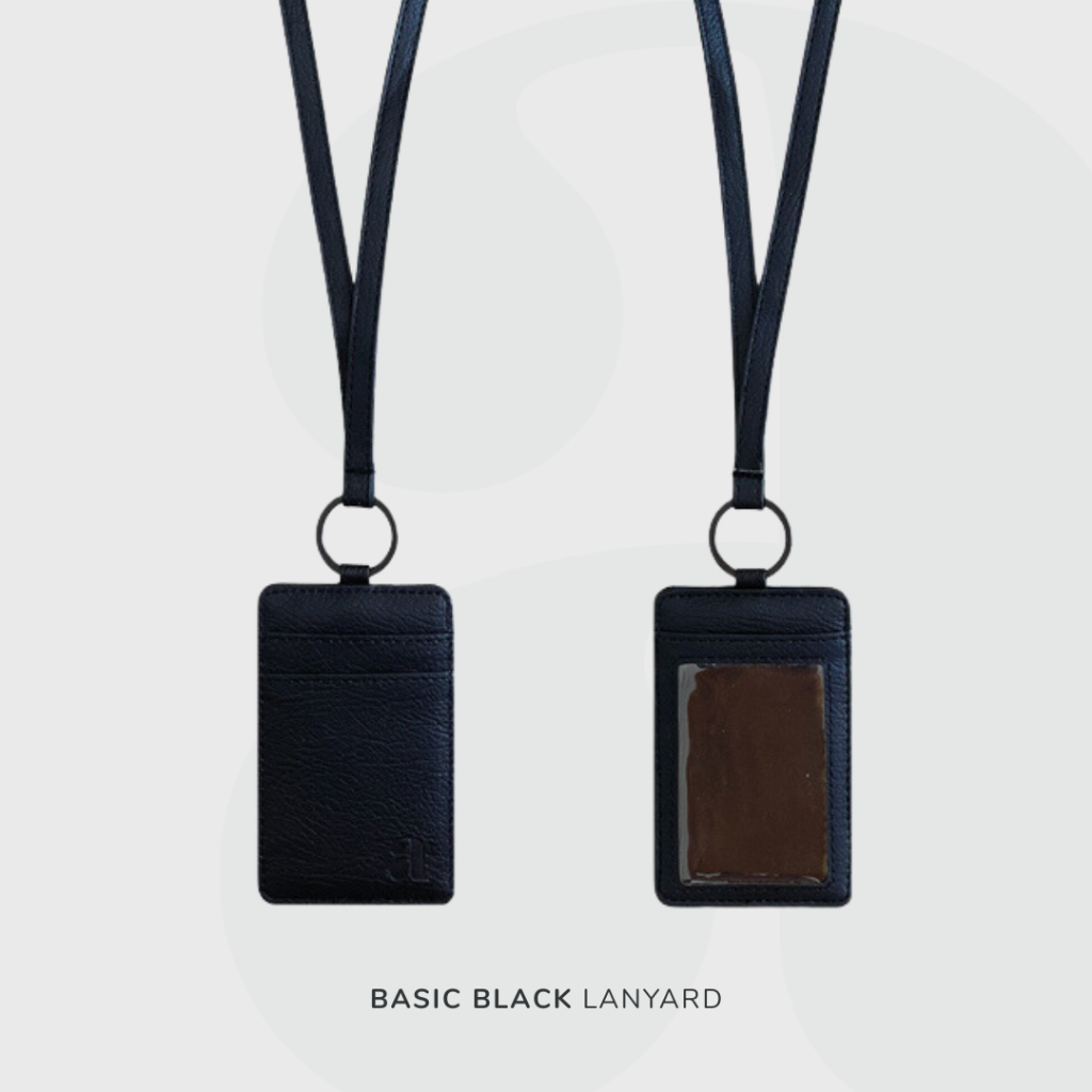 ANNE BASIC - BASIC BLACK LANYARD