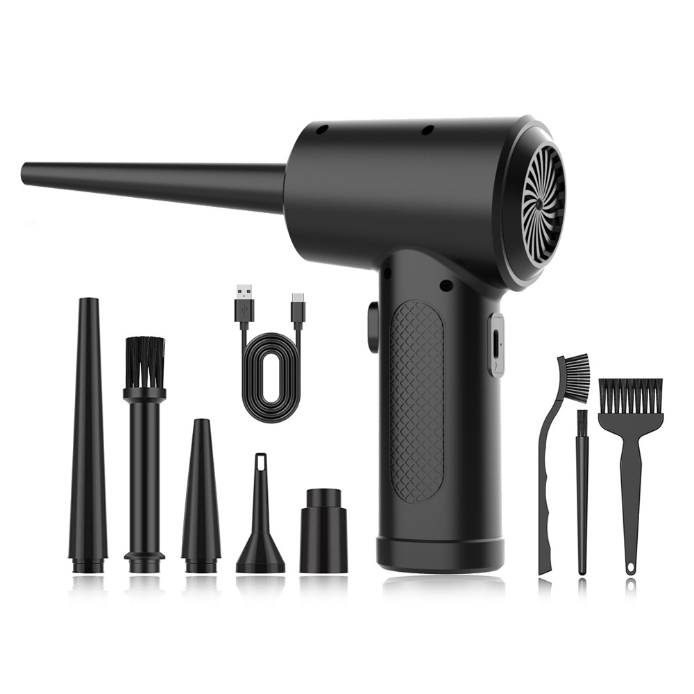 Rokeet Air Duster 2 in 1 Vacuum Blower Kipas Kucing Anjing Komputer PC Laptop Kamera Portable Serbaguna-Blower C16