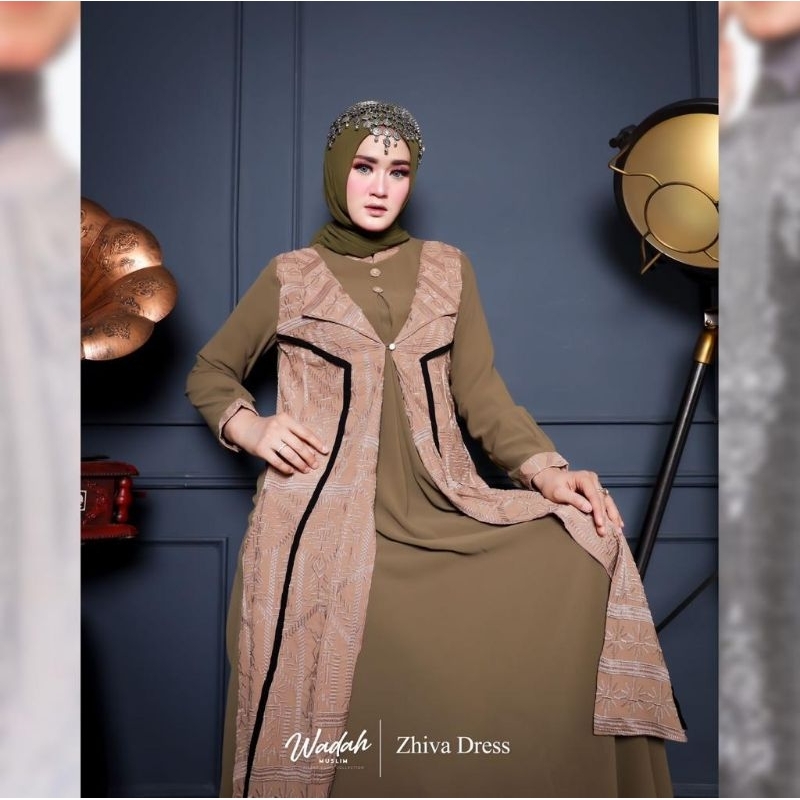 ZHIVA DRESS BY WADAH MUSLIM