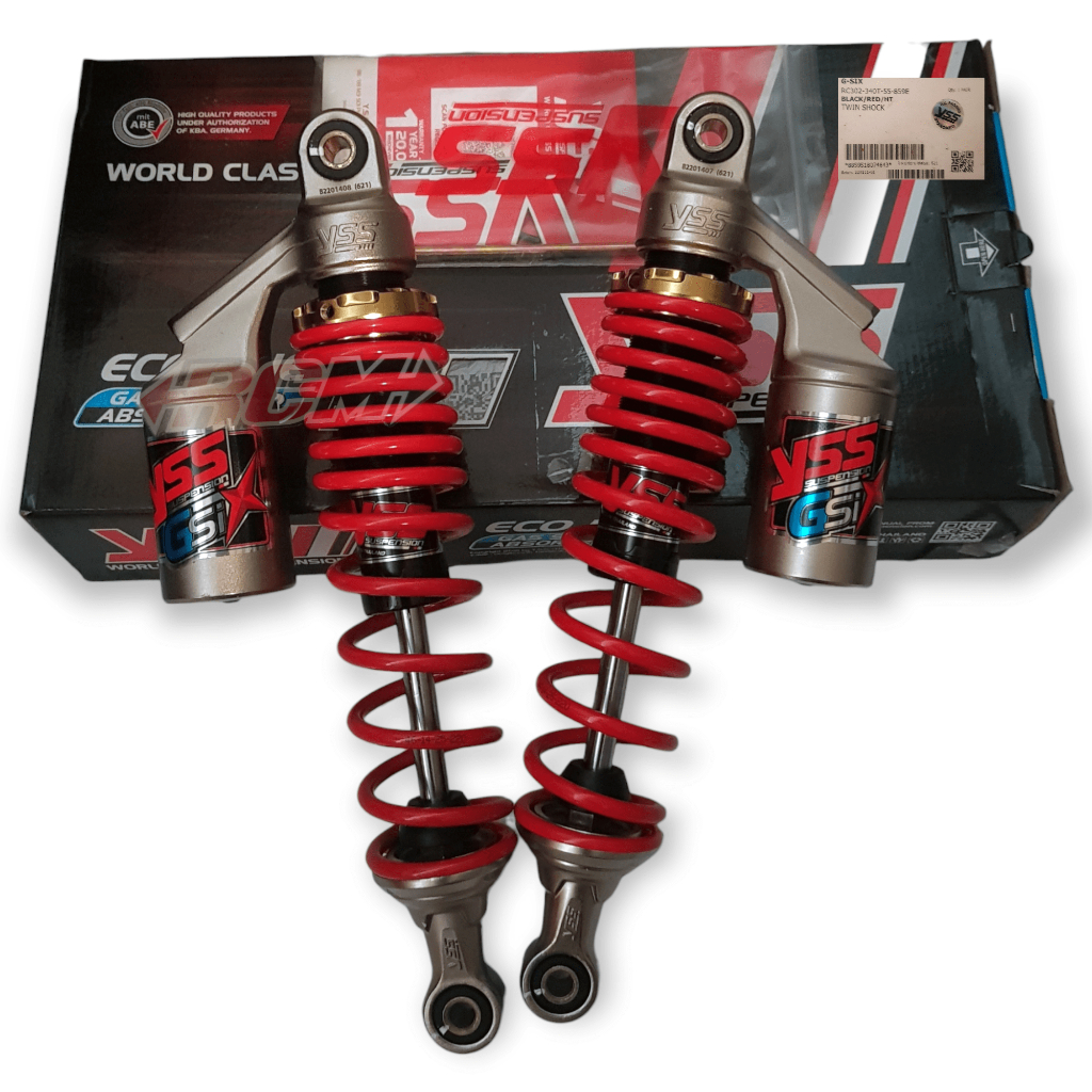 SUSPENSI SUSPENSION PEREDAM KEJUT ABSORBER SHOCKBREAKER SHOCK BREAKER SHOCK SKOK SOK BLK GSIX G-SIX 