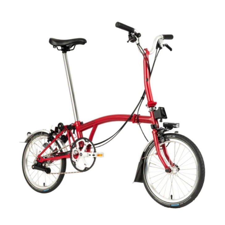 Sepeda Lipat - BROMPTON C-Line M6L MY23 - HOUSE RED