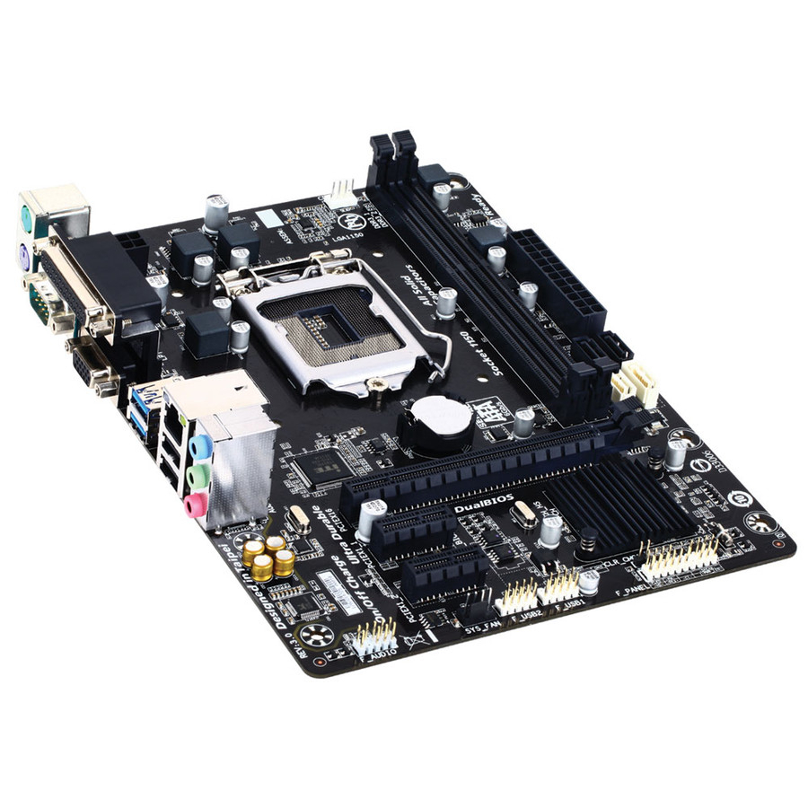 MAINBOARD GIGABYTE GA-H81M-DS2 SOFKET 1150 DDR3, MATHERBOARD H81 GEGABYTE SOCKET 1150