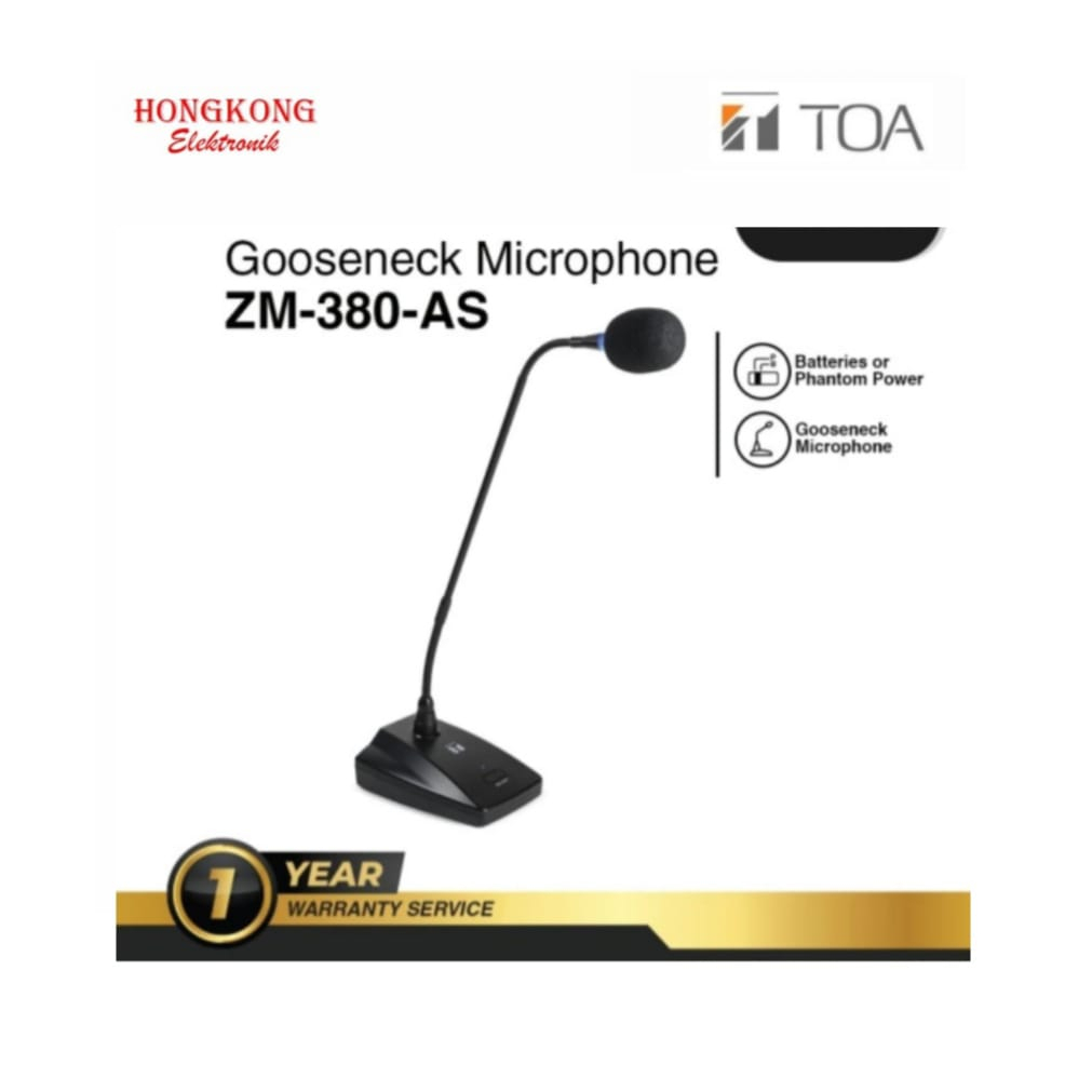 Mic Meja Mic Podium Toa ZM-380 AS