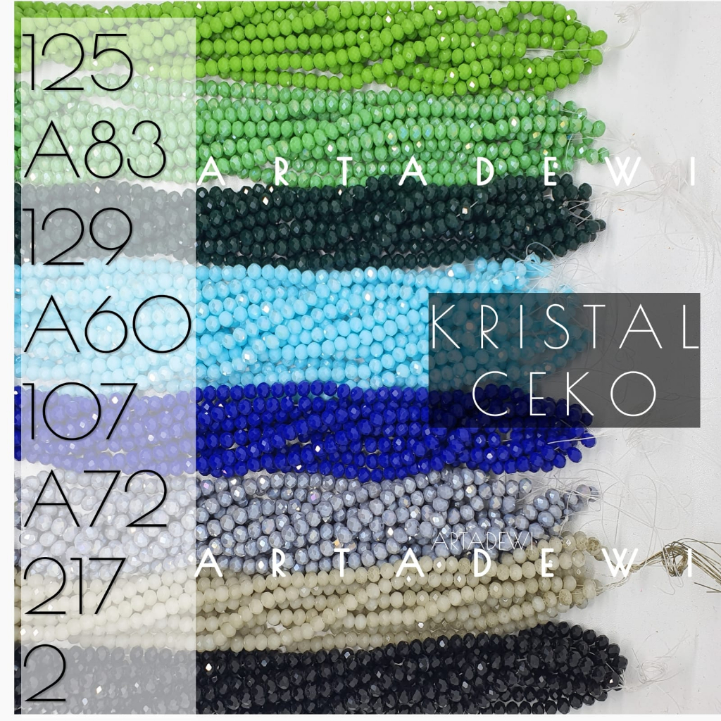 CC1801 | Kristal ceko bulat 3 mm bapao PART 2/2