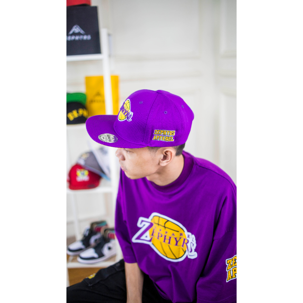 Topi Snapback ZEPHYRS 23 Basket Ball Series