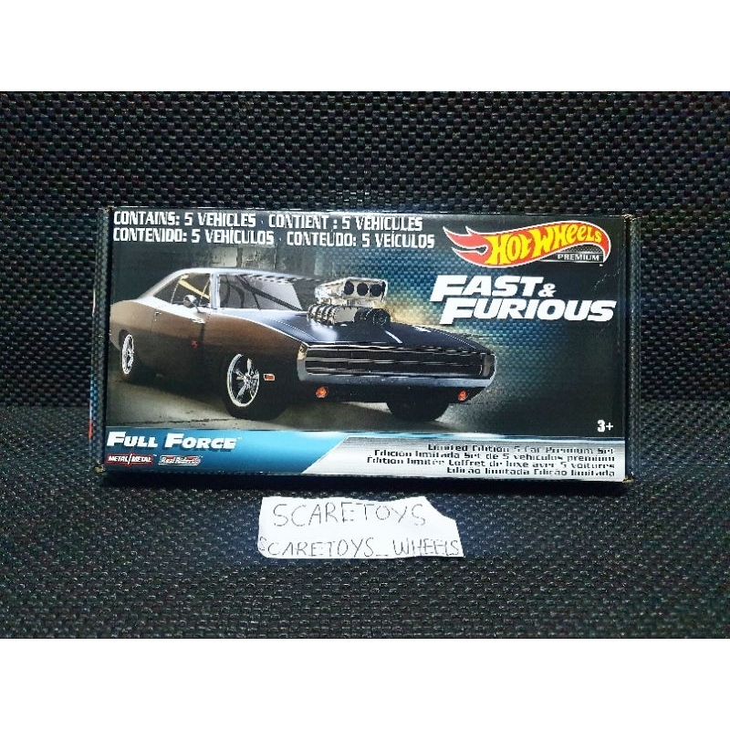 Hot Wheels Fast furious full force premium boxed set