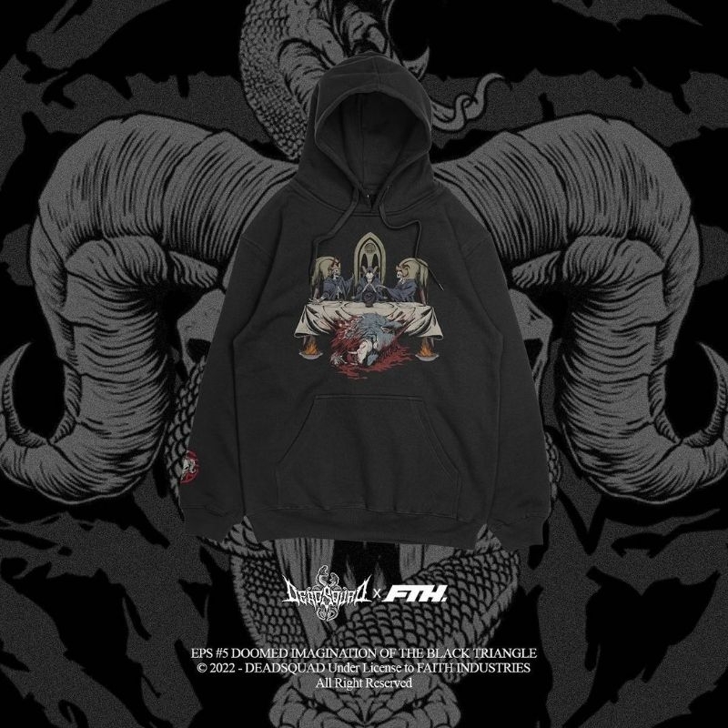 Hoodie Deadsquad.offici X @faith.industries