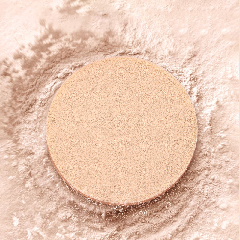 Lamela Bedak Padat Concealer Clear Makeup Powder Cake Oil Control Waterproof Long-lastin 5215