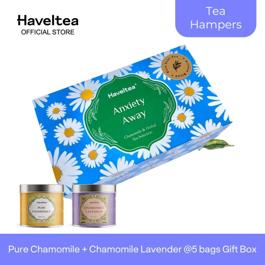 

Hampers Tea Anxiety Away - Chamomile Lavender Flower Teh Bunga Duo