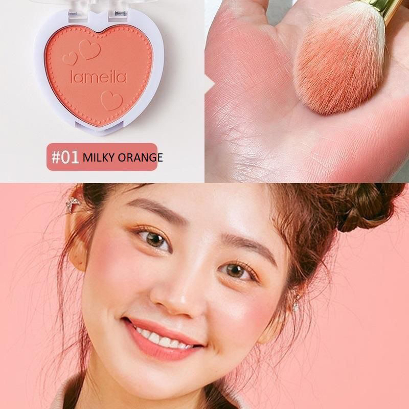 bgskinbukittinggi- lameila blush on 4 colours love 5107