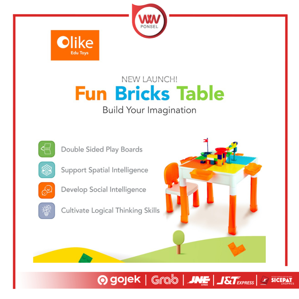 Olike Fun Bricks Table