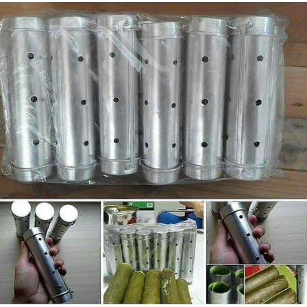 [ OBJ ] (1Lusin) Cetakan Lontong Aluminium Anti Karat