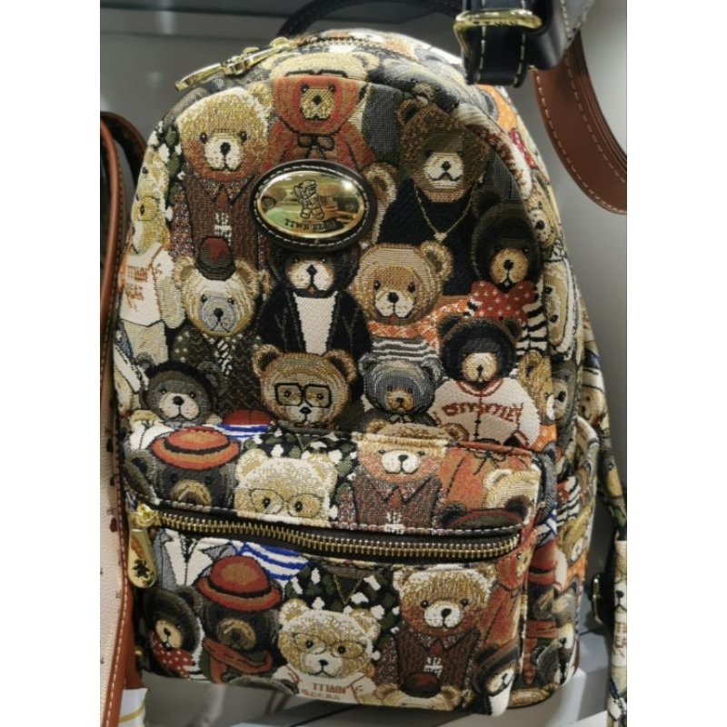 po ttwn bear bag tas ransel wanita backpack original import bkk bangkok