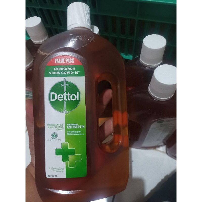 Detol Antiseptik Cair 1000 ml // 1 LITER // Dettol Antiseptik Cair