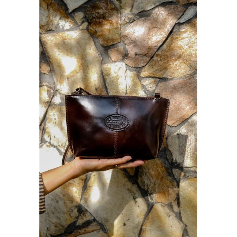 Pouch Kulit Asli Ningrum Pouch Make Up Dompet Simple