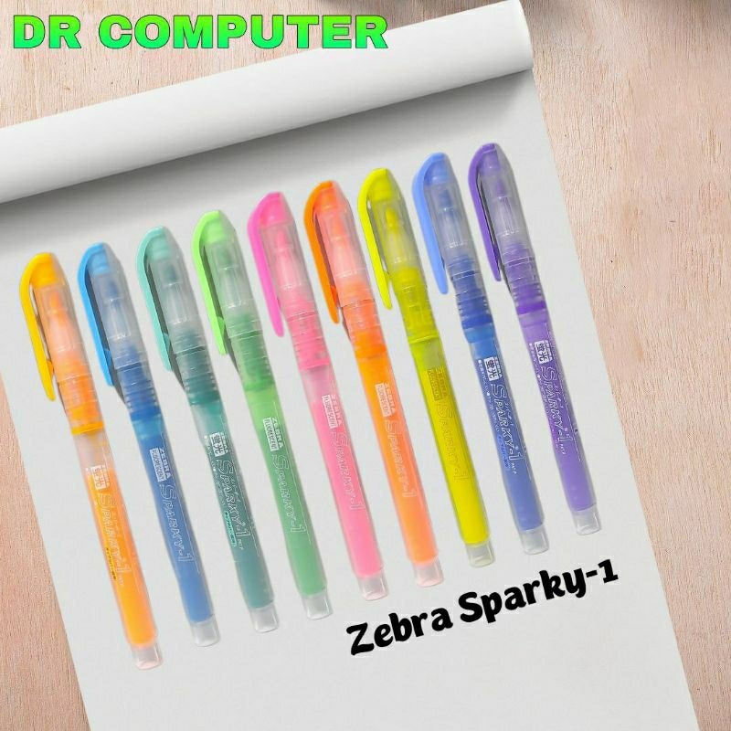 

Zebra highlighter SPARKY-1 WARNA-WARNI blue/pink/green/Orange/yellow/purple