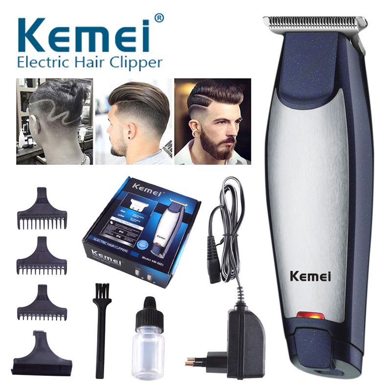 Profesional Detailer Kemei KM 9163 KM 5021 Luxury Hair Clipper Mesin Cukur Rambut Portable