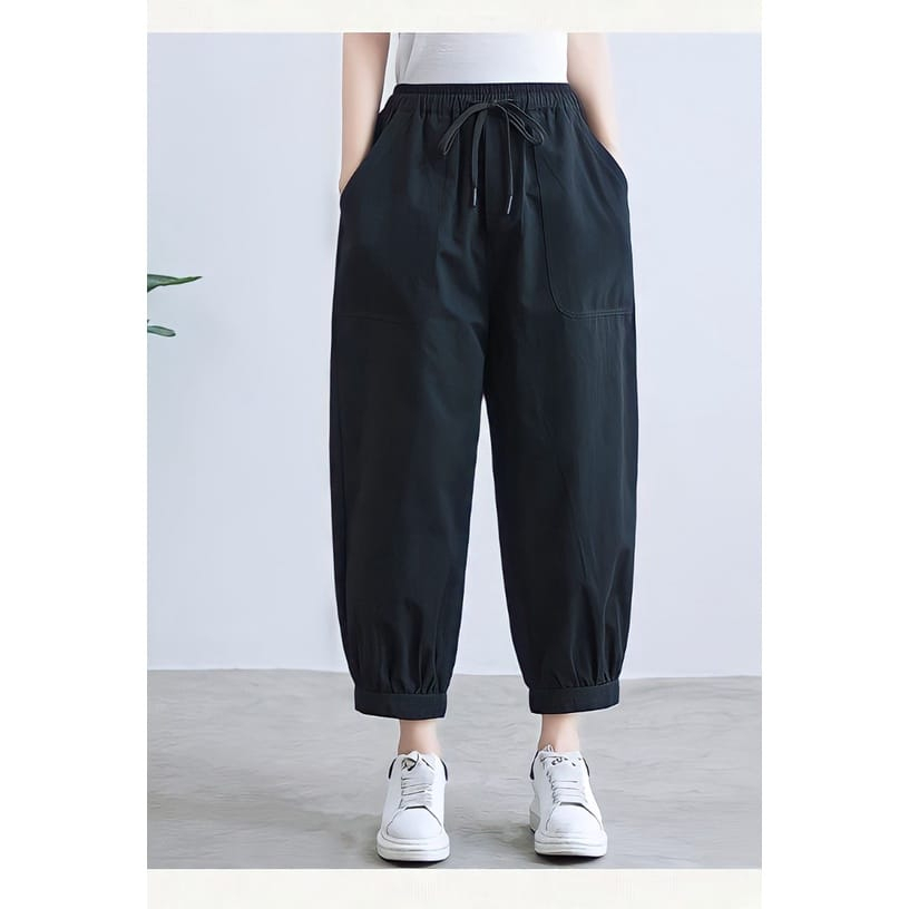 ALISHA PANTS /BAWAHAN KASUAL / KOREAN STYLE / CELANA SIMPLE