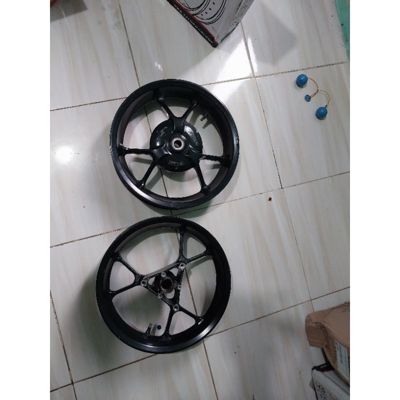 velg aerox cabutan depan belakang