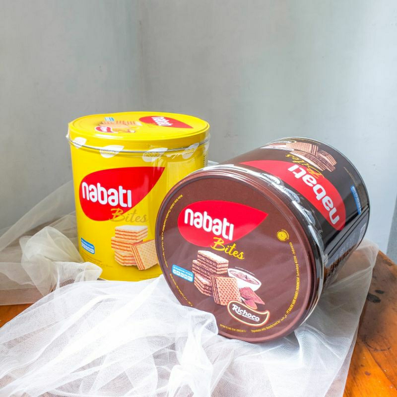 Wafer Richesse Nabati | 300gr | Toples Kaleng | GROSIR MURAH TERMURAH | Jajan Kue Kaleng Plastik Leb