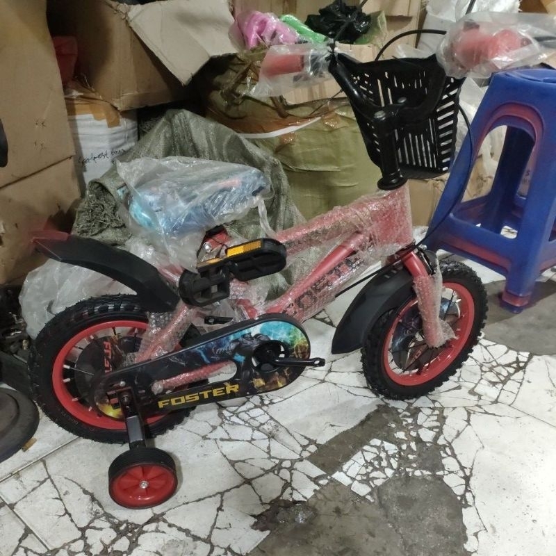 Sepeda Anak 12 inch BMX Foster Sepeda Anak 2 - 5 tahun