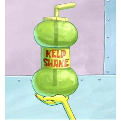 

Kelp Shake SPONGEBOB ( INI MINUMAN ASLI)