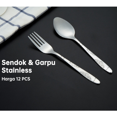 Alat makan sendok garpu sumpit set Stainless Steel 304 /Sendok Set Karakter Lucu/Souvenir