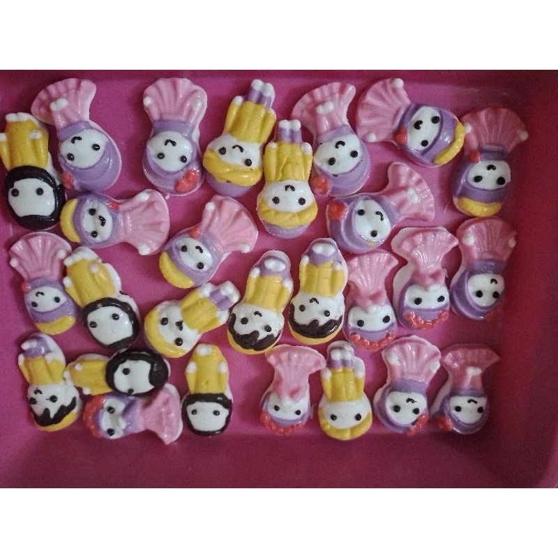 

coklat karakter lebaran muslim muslimah