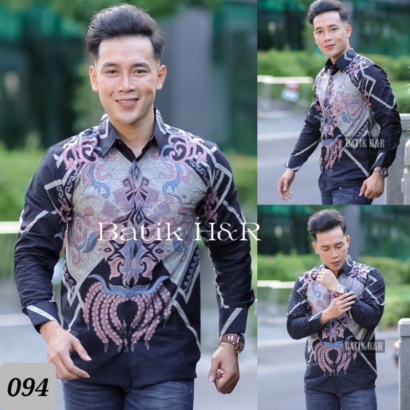 Baju Batik Lengan panjang Baju Batik lengan pendek Batik Solo Baju Batik Batik Premium Batik Original Batik Modern Batik H&amp;R Katun