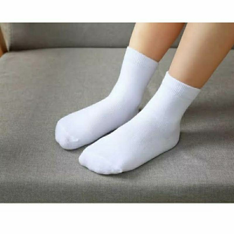 Kaos kaki Sekolah Putih Polos SD / SMP / SMA