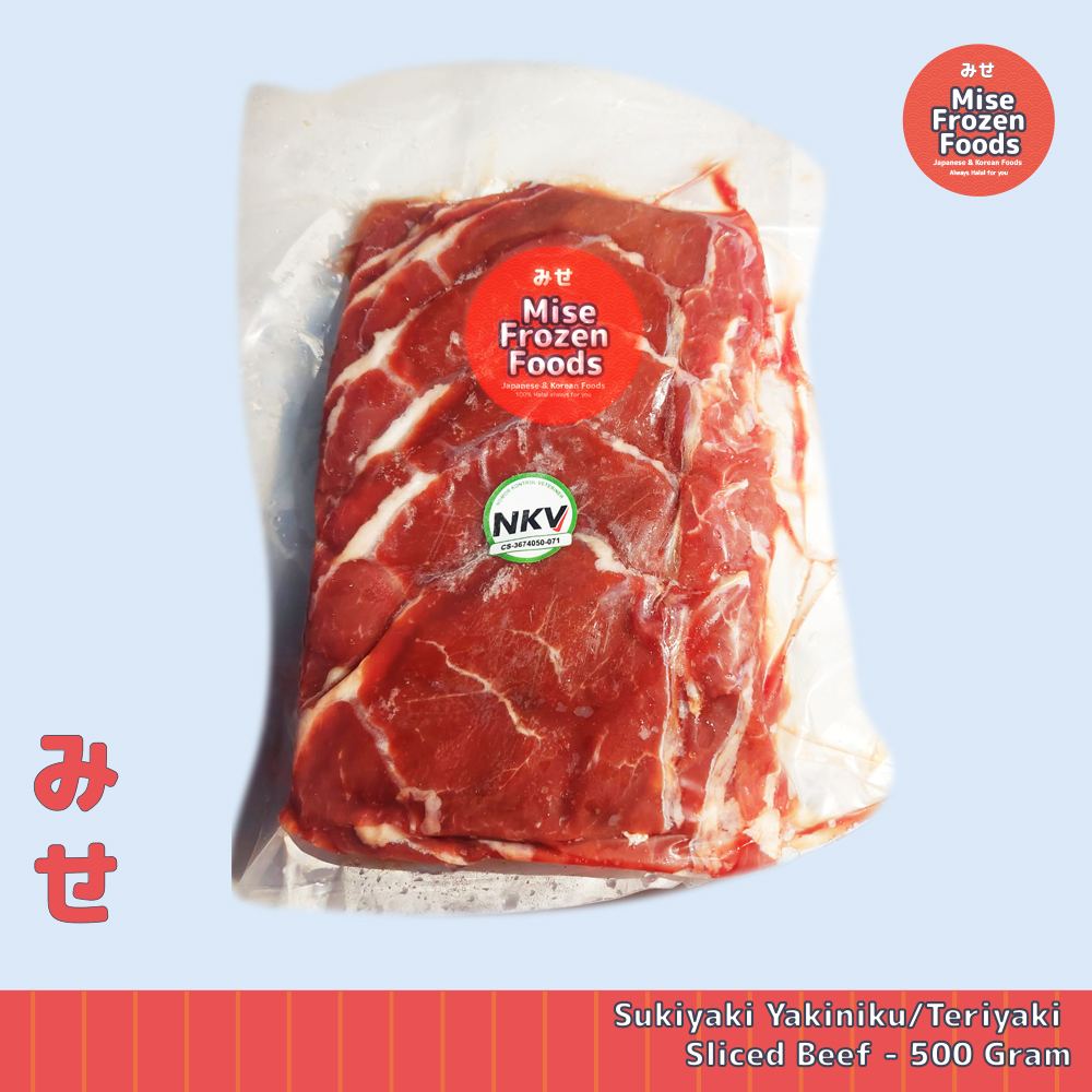 

Sukiyaki Yakiniku/Teriyaki Sliced Beef - 500 Gram