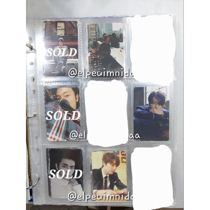 Super Junior Donghae Photocard PC Album