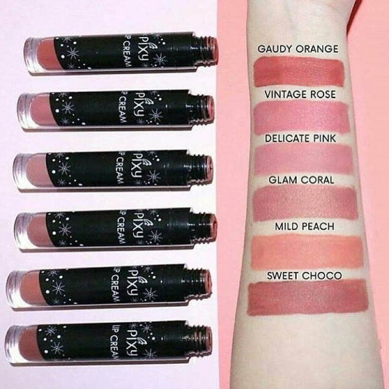 PIXY LIPCREAM NEW TERLARIS / PIXY LIPCREAM MATTE 100% ORIGINAL (Rijek Kemasan)