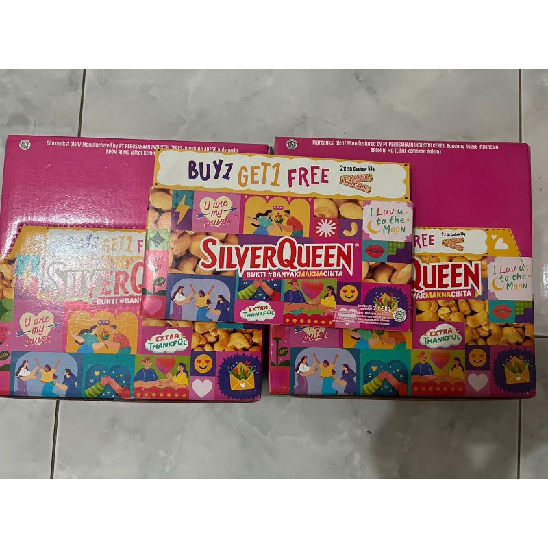 

SILVERQUEEN CHOCO BUY 1 GET 1