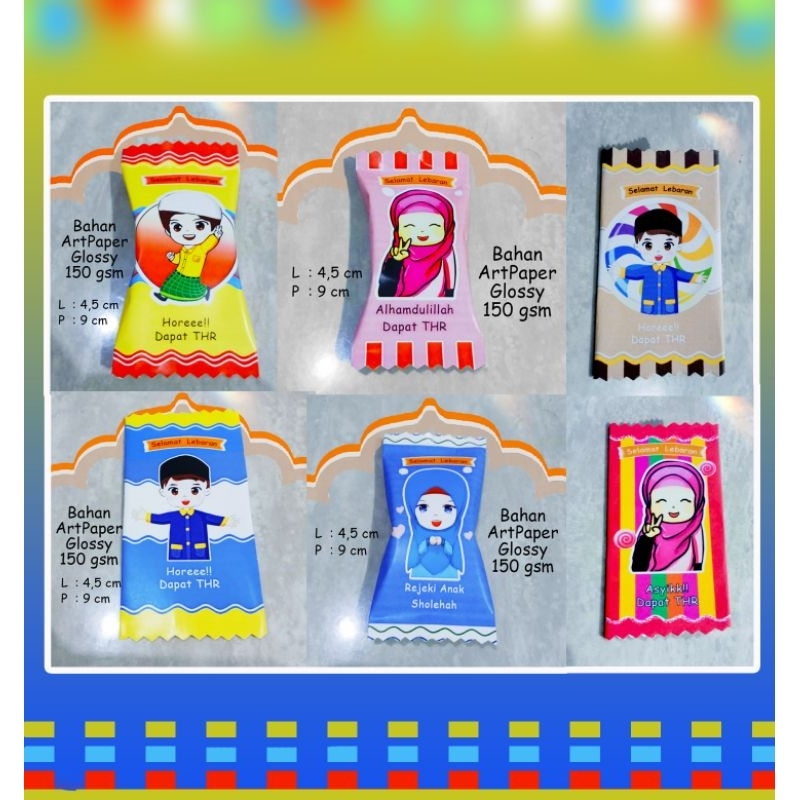 

amplop permen lebaran lucu