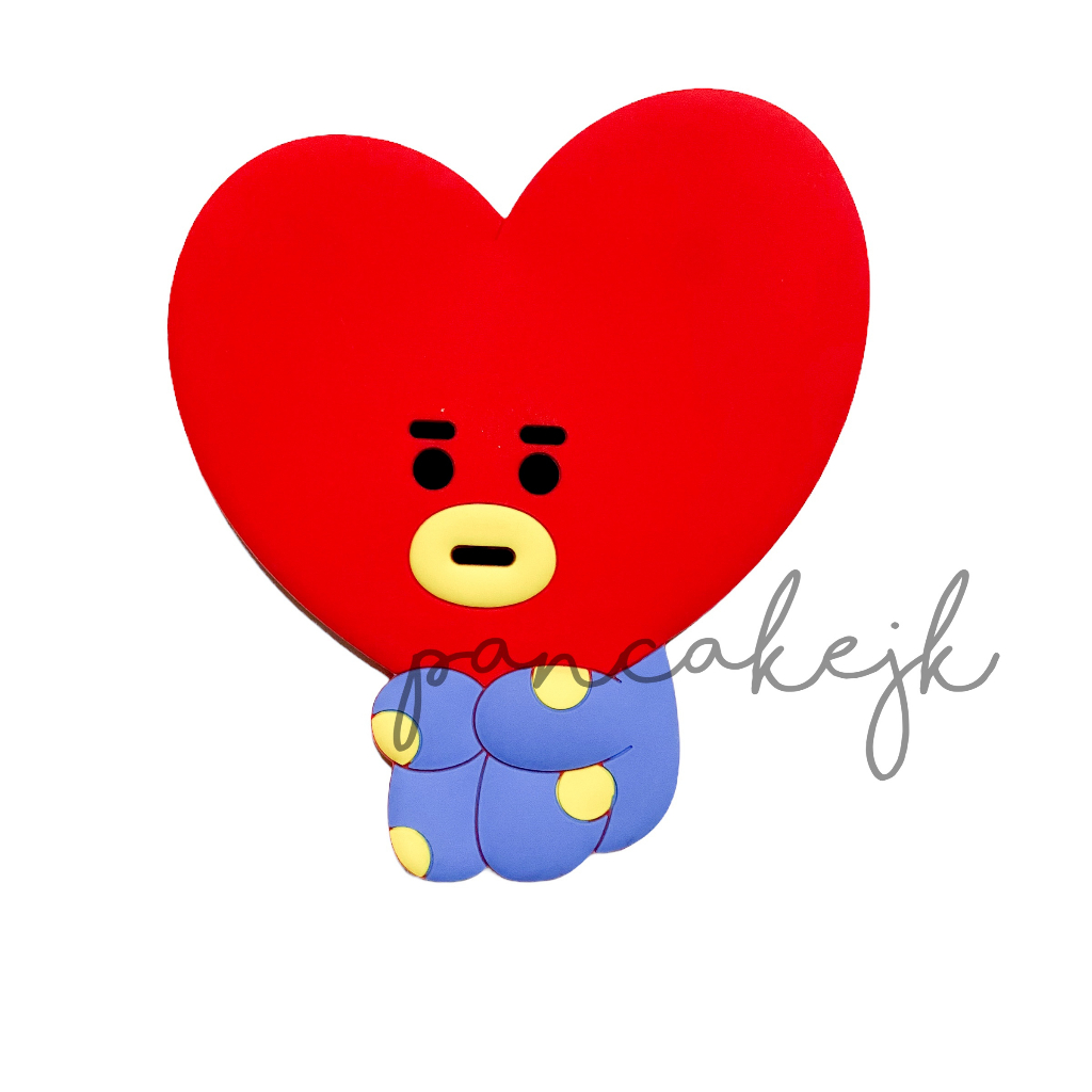 [ ready ] BTS BT21 Line Store silicon mirror tata