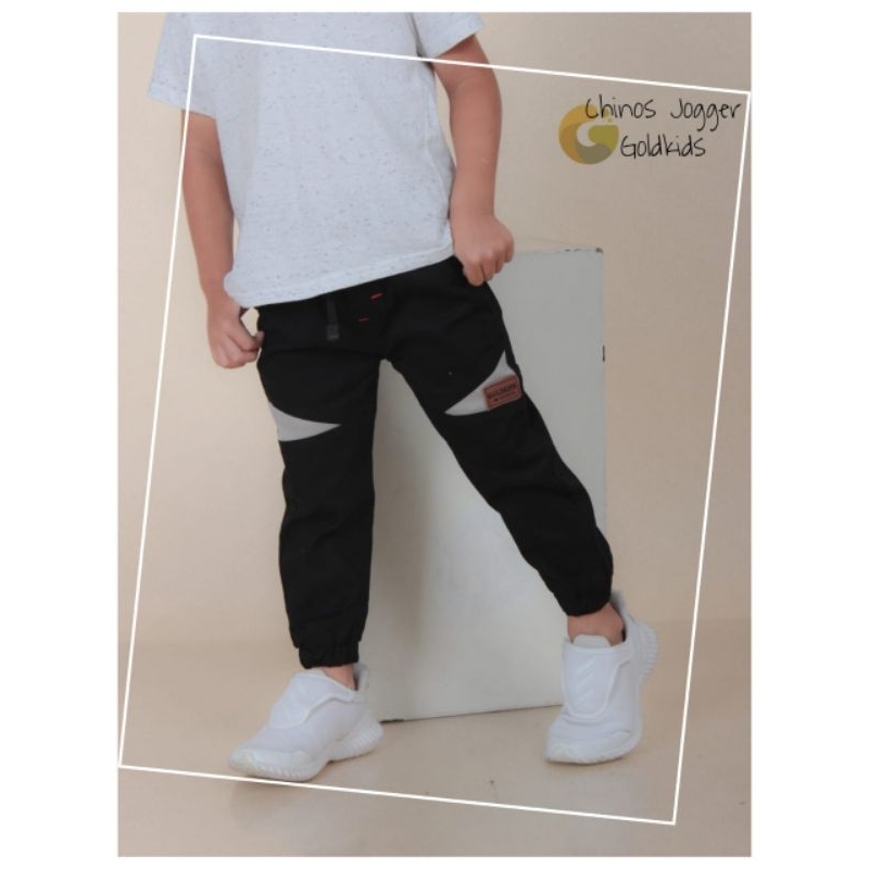 Celana Anak JOGGER by GOLDKIDS SERI 20 22 24 Celana Chinos Jogger PREMIUM Celana Anak Unisex