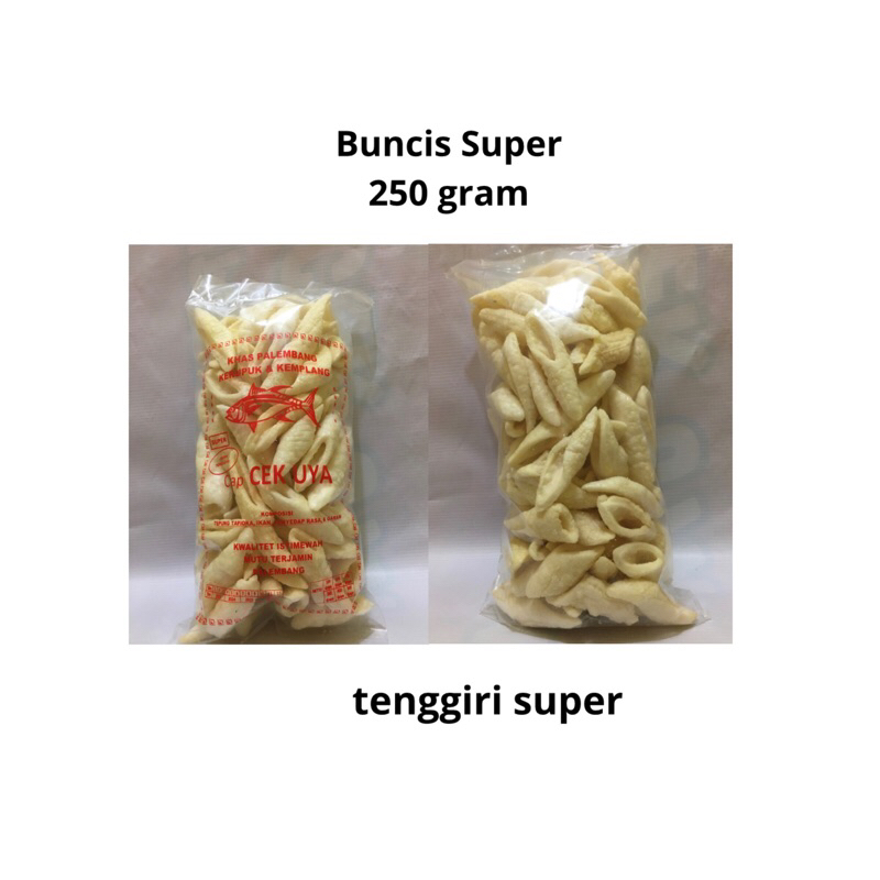 

Kerupuk buncis 250 gram