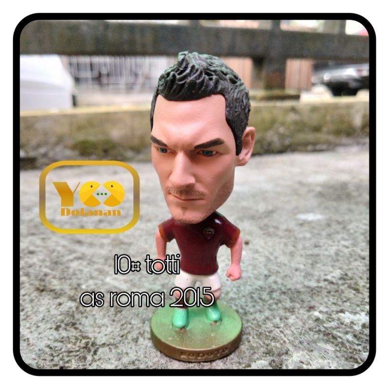 10# TOTTI - AS ROMA 2015 KODOTO SOCCERWE FIGURE PEMAIN BOLA