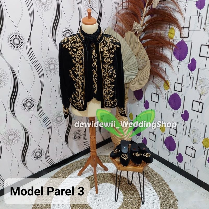 Beskap Pengantin / Beskap Bludru Payet - Model Parel 3