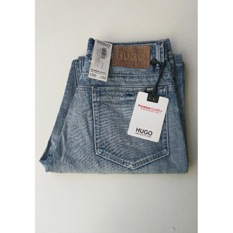 CELANA PANJANG JEANS PRIA HUGO ORI