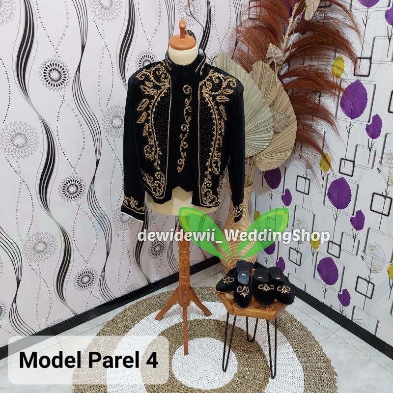 Beskap Pengantin / Beskap Bludru Payet - Model Parel 4