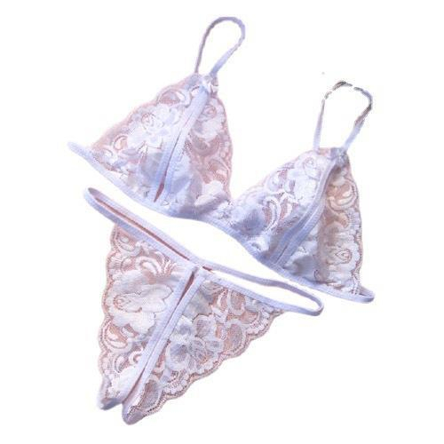 BEST DEALS GUMMY BS001 Set Bra Lingerie Sexy & Celana Dalam Model Lace Transparant import COD